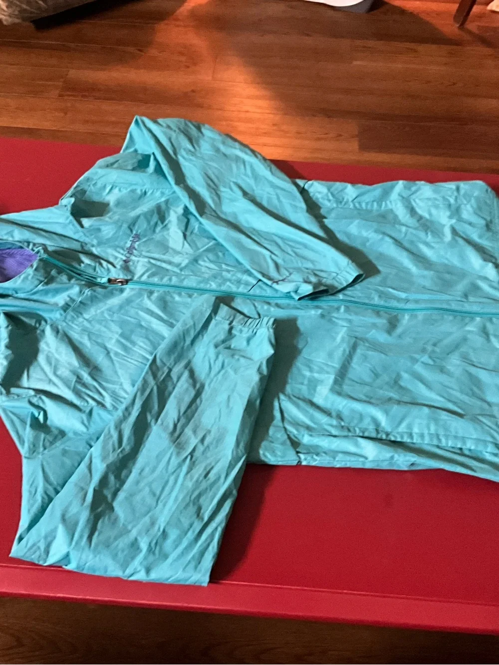 Girls xl Columbia hooded jacket
